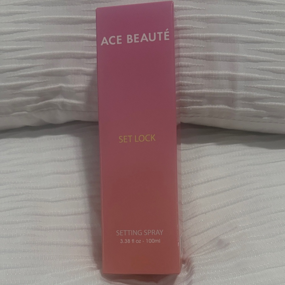 Ace Beaute Set Lock Setting Spray - Pink and Orange